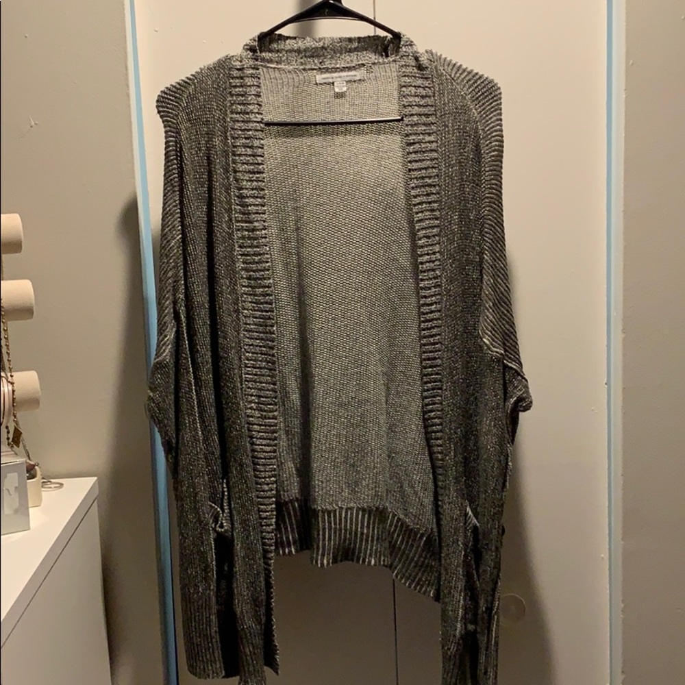 Grey cardigan